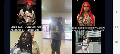 CHEIF KEEF ARRESTED BEFO GOIN BACC TOO CHICAGO SEXY REDD N KAYLA B FIGHT OVA HIM💪🏾🔵