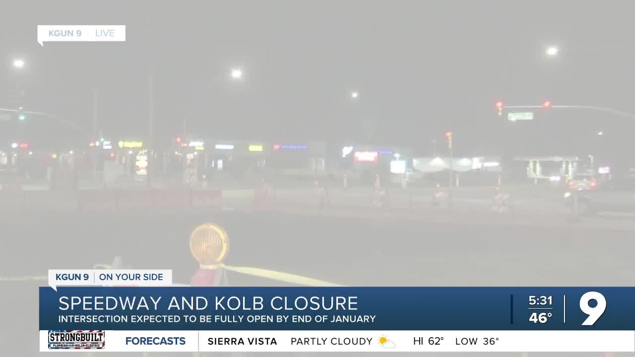 Speedway and Kolb intersection update