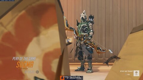 Winston was working, and our DPS didn't even need me.