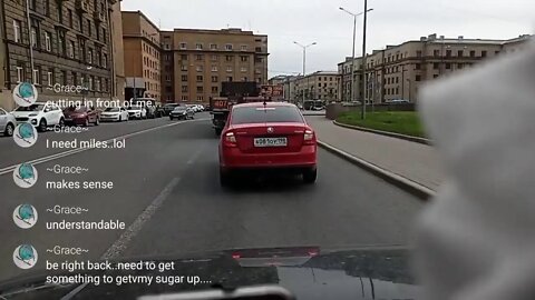 Driving in Russia Live