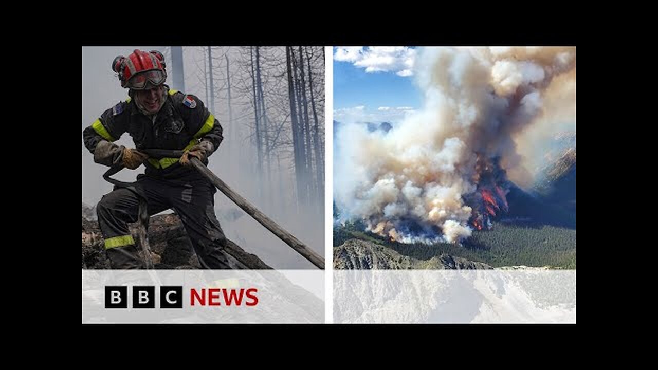 Canada wildfire: Race to evacuate city as blaze approaches - BBC News