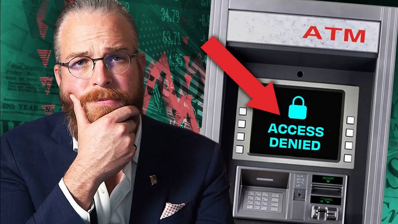 WARNING: US Gov’t May FREEZE Bank Withdrawals to Halt Bank Runs, Warns Expert