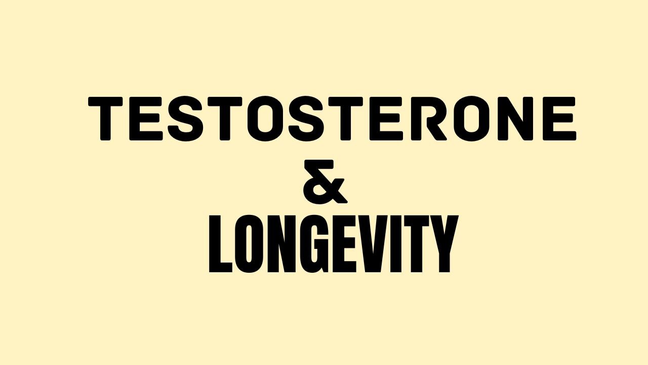 Why Your Testosterone Levels Are Secretly Destroying Your Longevity