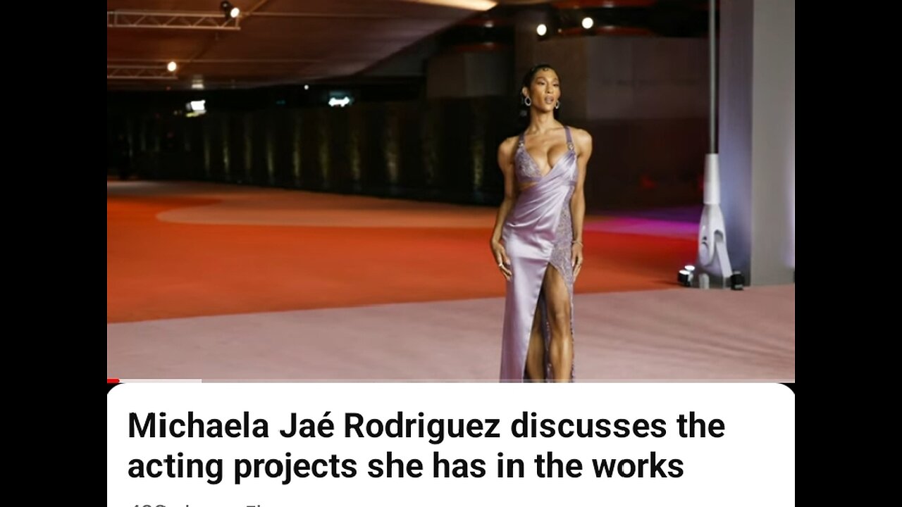 Michaela Jae Rodriguez discusses the acting projects shr has in the works.