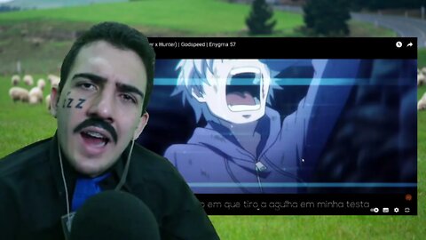 PASTOR REACT Rap do Killua (Hunter x Hunter) | Godspeed | Enygma 57