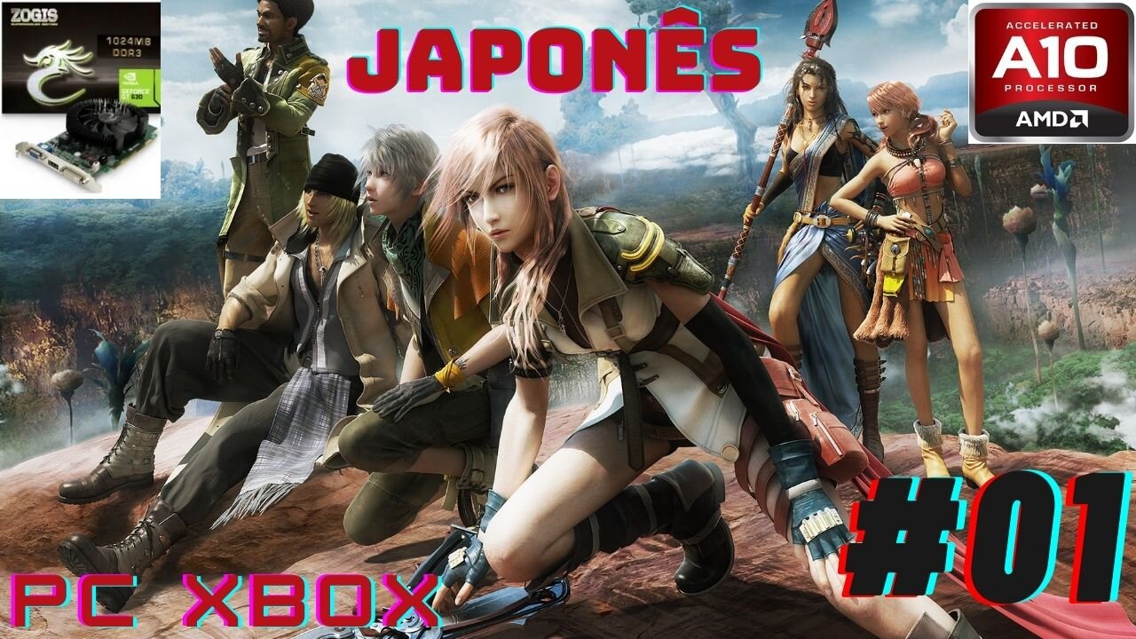 [PC XBOX AMD A10] FFXIII (EASY) - Japonês #01