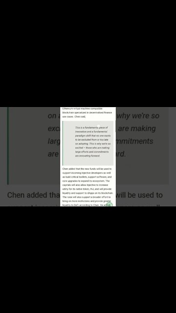 INJECTIVE PROTOCOL RAISES 40M , CRYPTO NICHE YOU MUST INVEST IN #cryptoinvesting #altcoinportfolio