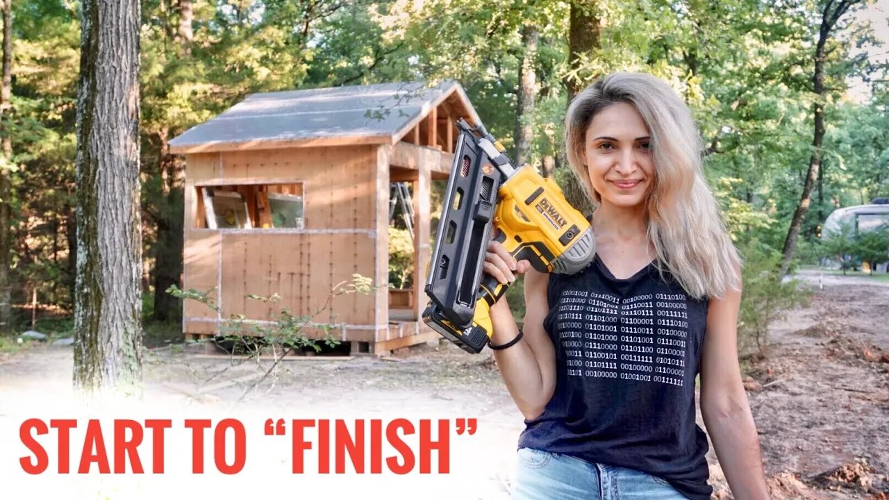 Cabin Built From Start To “Finish”