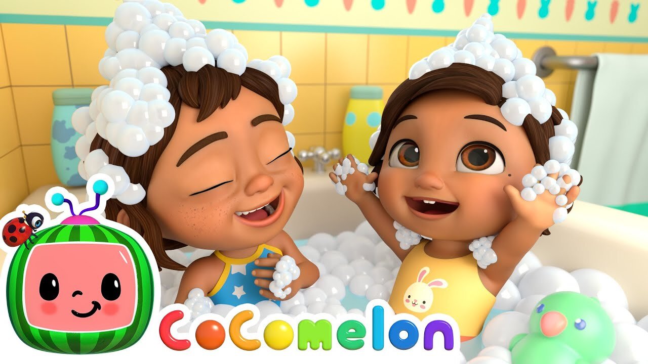 Bath Song! 🛁 with Nina! | CoComelon Nursery Rhymes & Kids Songs