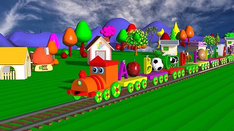 Humpty the train- learn Alphabets with humpty the train