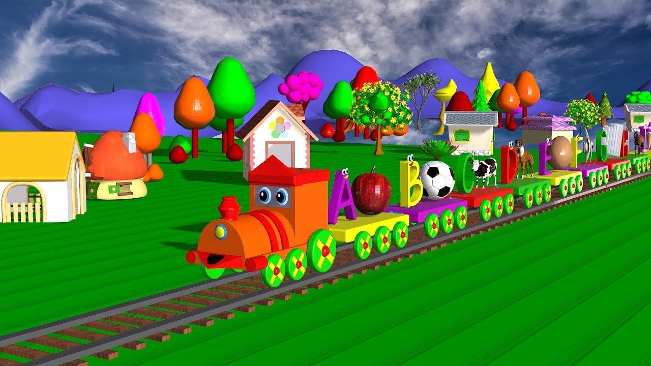 Humpty the train- learn Alphabets with humpty the train