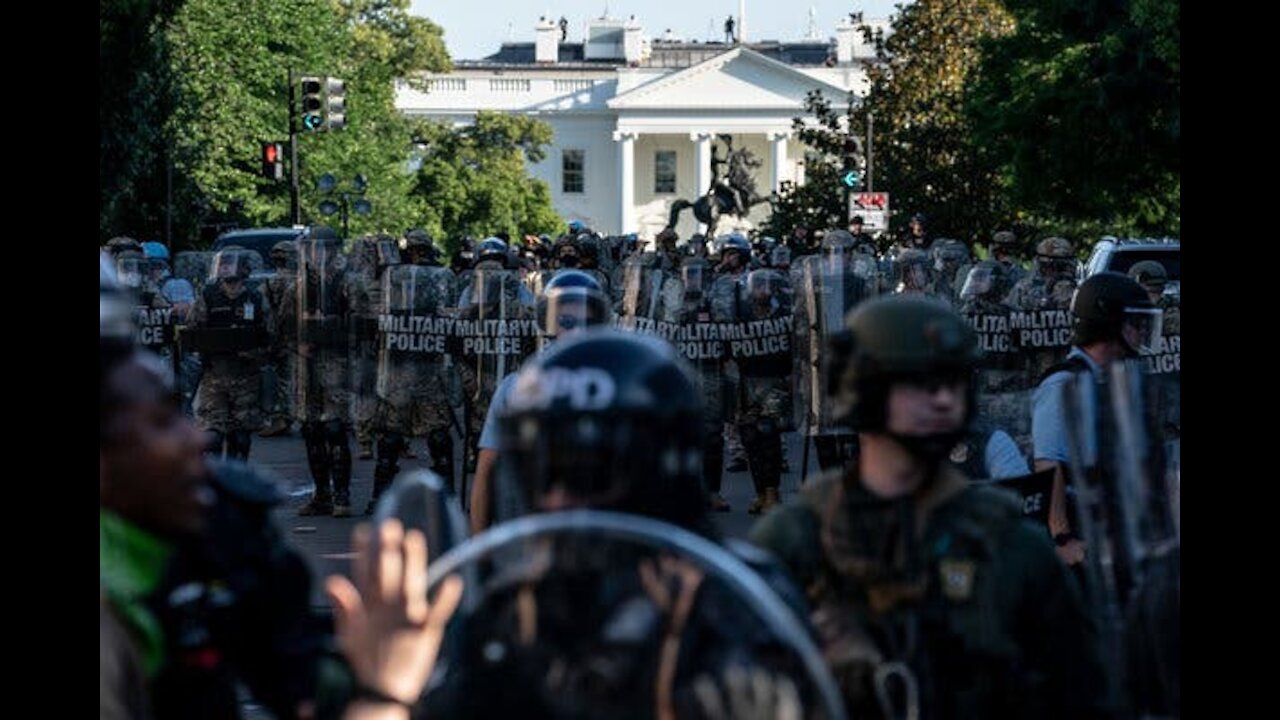 President Biden Using Tyler Perry's Replica of the Whitehouse? Military in Control of White House.