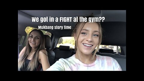 I got in a fight at the gym... Mukbang / story time w Jess | DAISY KEECH