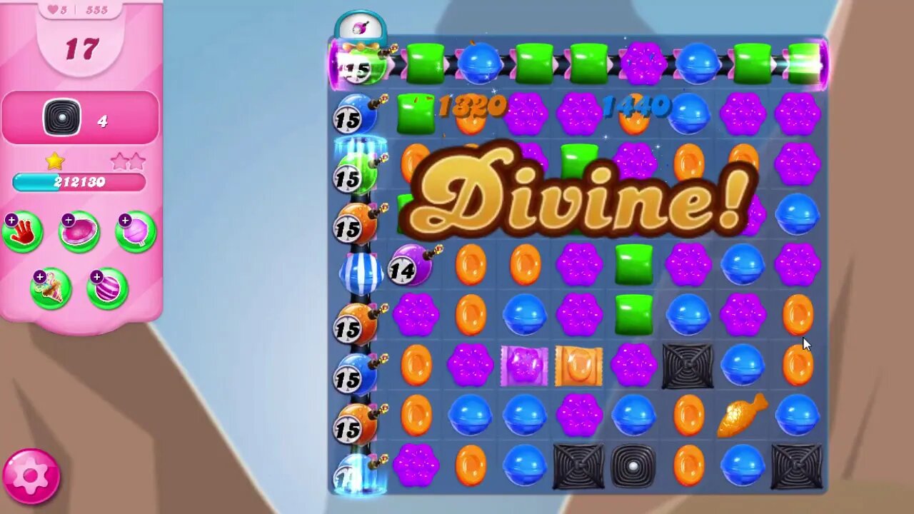 Candy Crush Saga Level 555