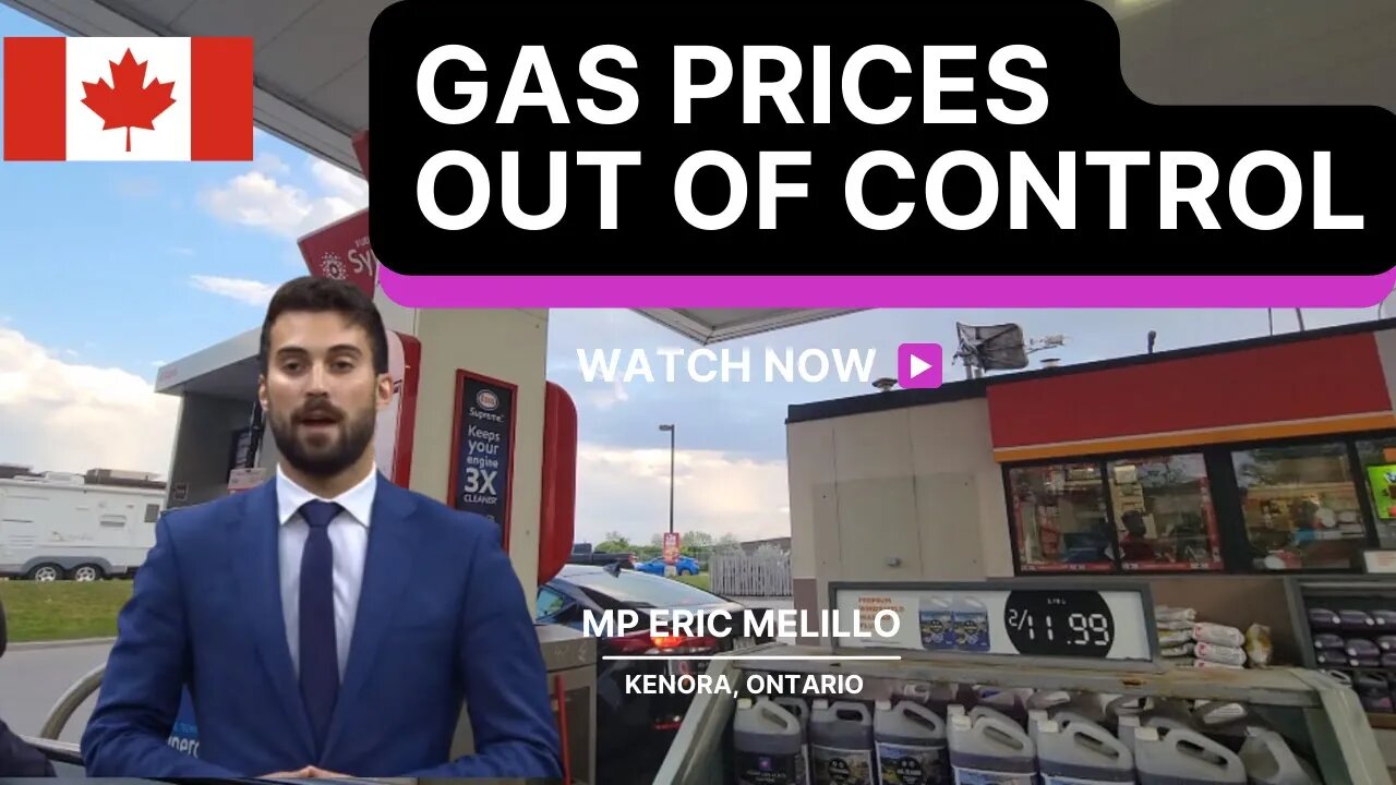 MP Eric Melillo Sounds the Alarm on Gas Price Inflation