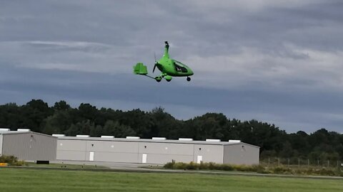 Gyro Geoff's 2nd Ever Take Off & Landing
