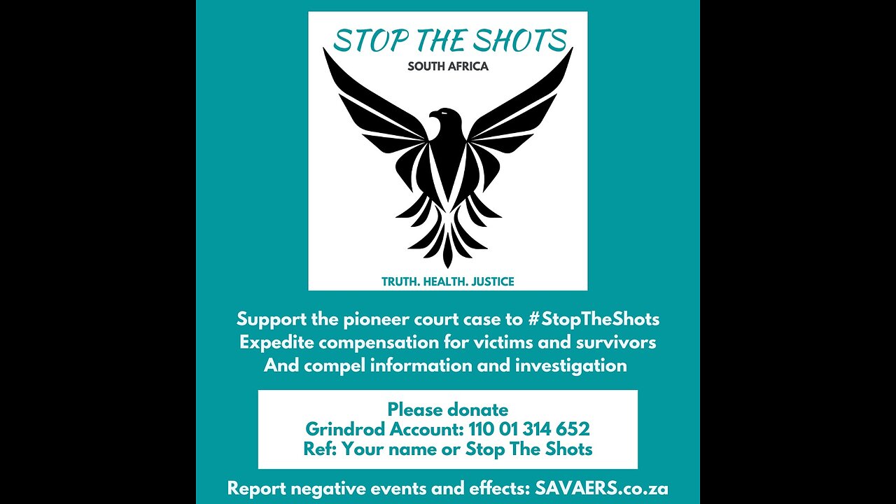 Stop the Shots, save lives