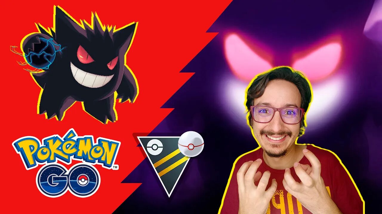 GENGAR SUGANDO A ALMA DOS ADVERSÁRIOS NA ULTRA LIGA PREMIER! POKÉMON GO PVP