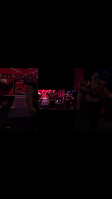 WWE 2k22 Road Warriors With Paul Entrance #shorts