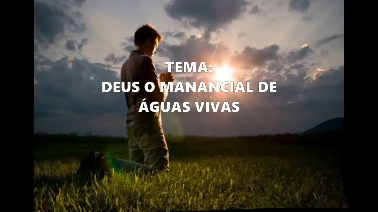 755- Porção Diária e Oração: Deus O Manancial das Águas Vivas