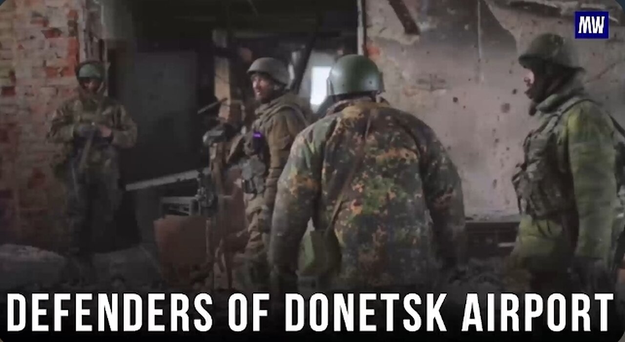 Defenders of Donetsk airport - deNAZIficationMilitaryQperationZ
