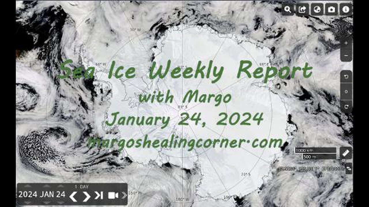 Sea Ice Weekly Report with Margo (Jan. 24, 2024)