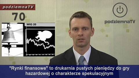 podziemna TV - o rynkach finansowych #70 (18.08.2014)