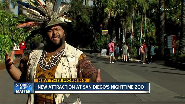 New attraction at San Diego's Nighttime Zoo