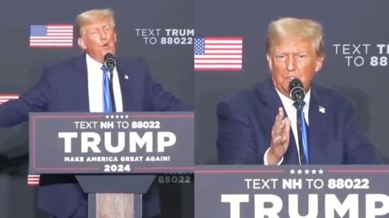 Trump Takes Some Shots At Biden At His Latest Rally