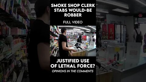 Las Vegas Smoke Shop Clerk Stabs Would-Be Robbers