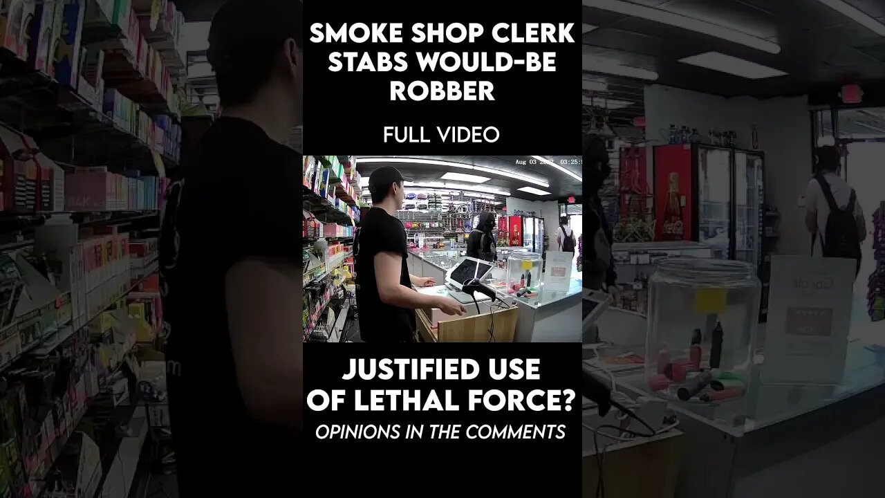 Las Vegas Smoke Shop Clerk Stabs Would-Be Robbers