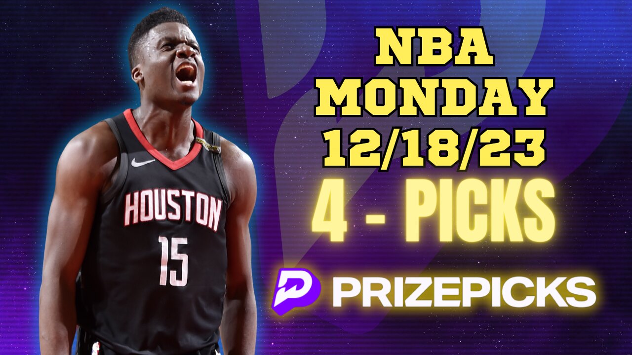 #PRIZEPICKS | BEST PICKS #NBA MONDAY | 12/18/2023 | TODAY | BEST BETS | #BASKETBALL | PROP BETS