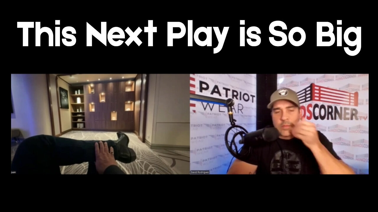Juan O Savin w/ Nino - This Next Play is So Big - July 11,2024.