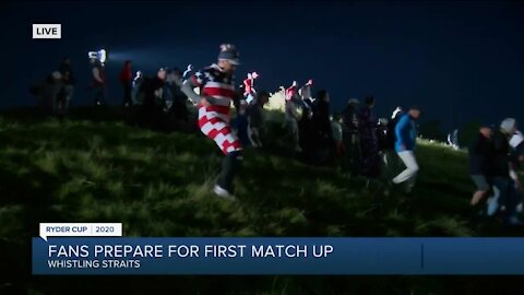 Fans prepare for first Ryder Cup match up