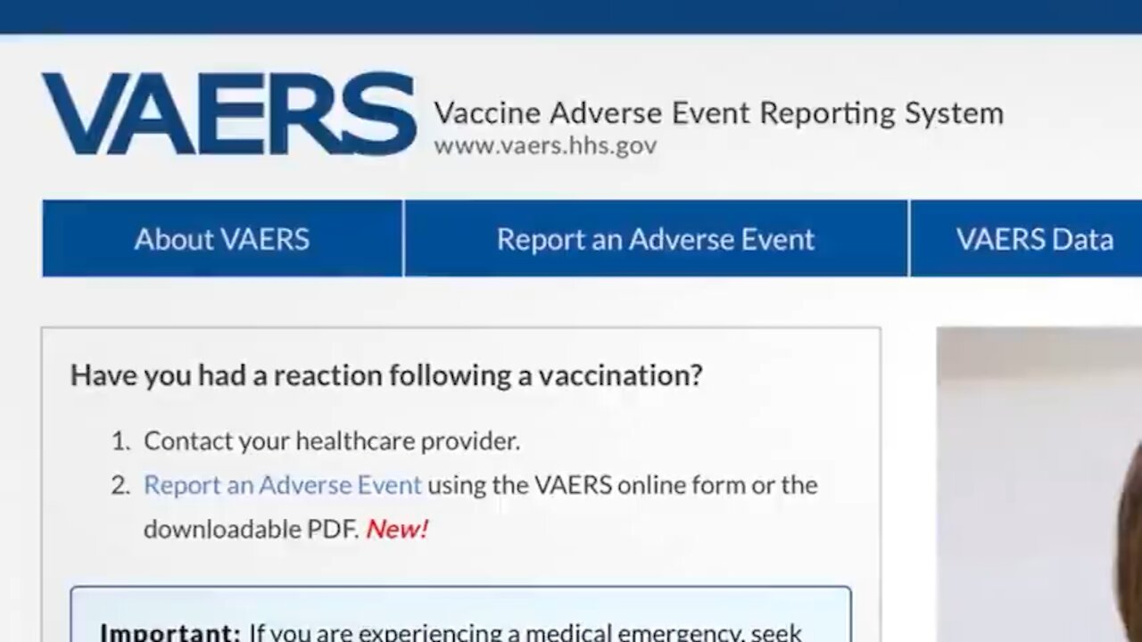 Medical Providers are required by law to report side effects