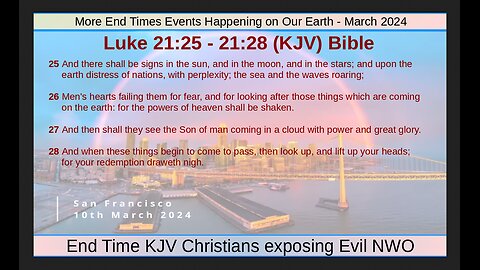 More End Times Events Happening on Our Earth - March 2024