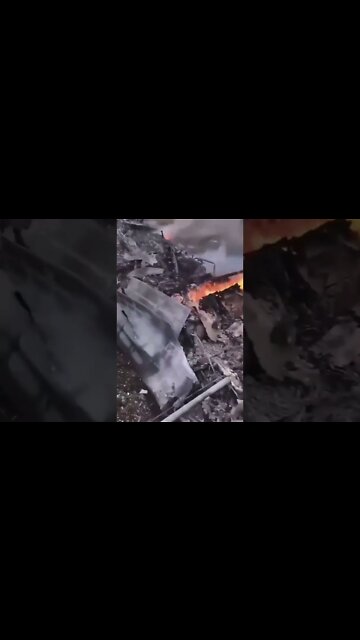 🇷🇺🇺🇦A Ukrainian Air Force Su-27 Fighter Jet Shot Down Near Nikolaevate - Date Unknown