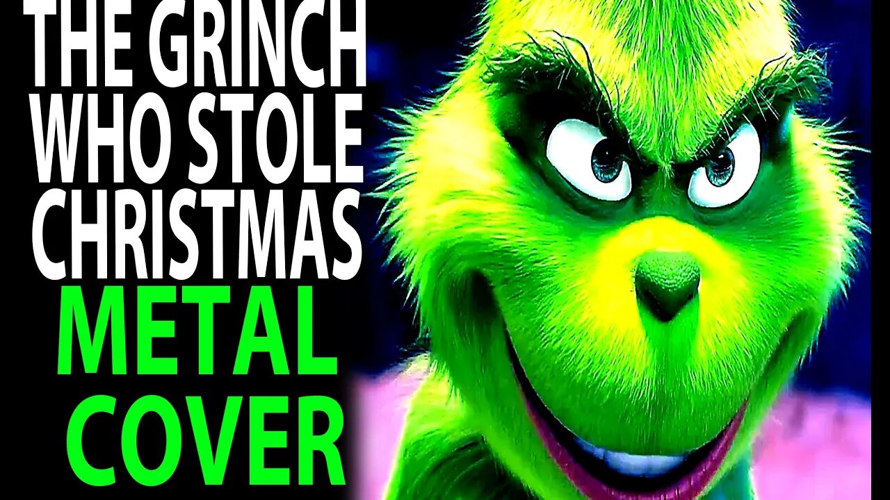 Grinch Metal Cover 2020