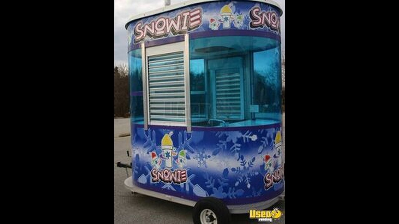 2018 Snowie 5' x 8' Shaved Ice Concession Trailer / Turnkey Mobile Snowball Biz for Sale in Missouri