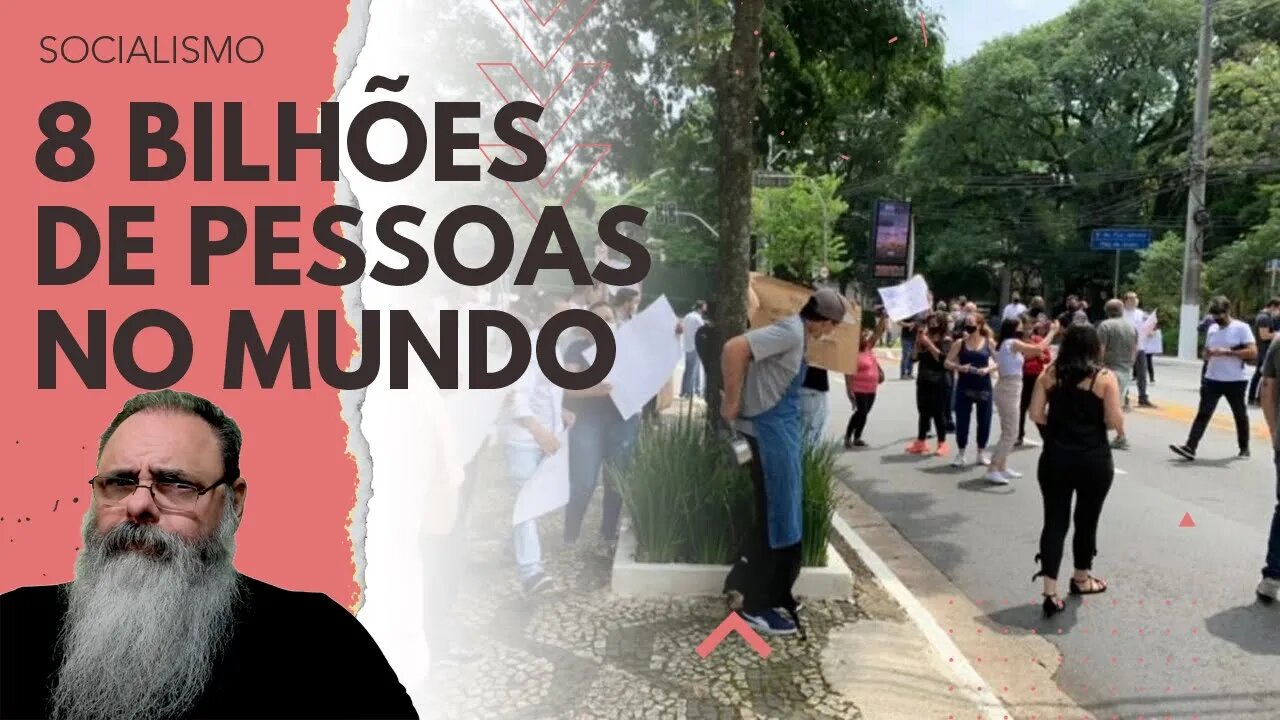 POPULAÇÃO MUNDIAL atingirá 8 BILHÕES de pessoas dia 15 de NOVEMBRO desse ANO