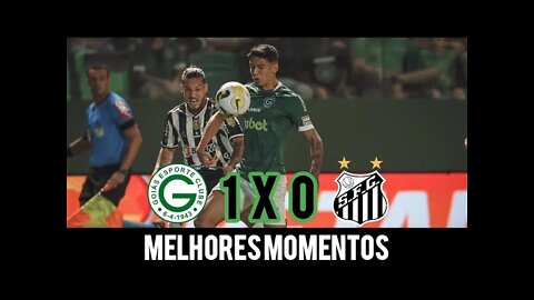 Goiás 1 x 0 Santos | COMPLETO/ Melhores Momentos | 15/05/2022