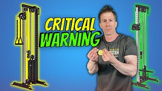 1 Critical Warning | Best Budget Functional Trainer| Bells of steel Cable Tower Review