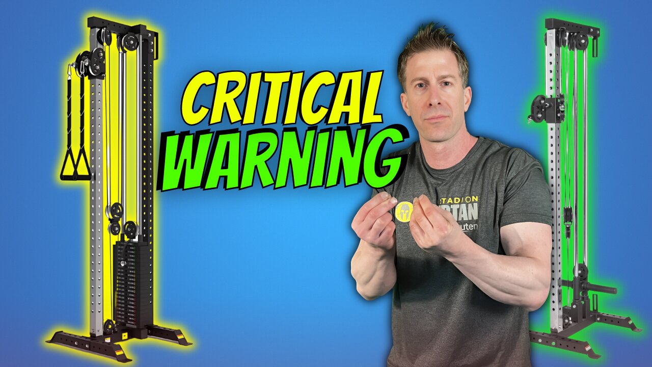 1 Critical Warning | Best Budget Functional Trainer| Bells of steel Cable Tower Review