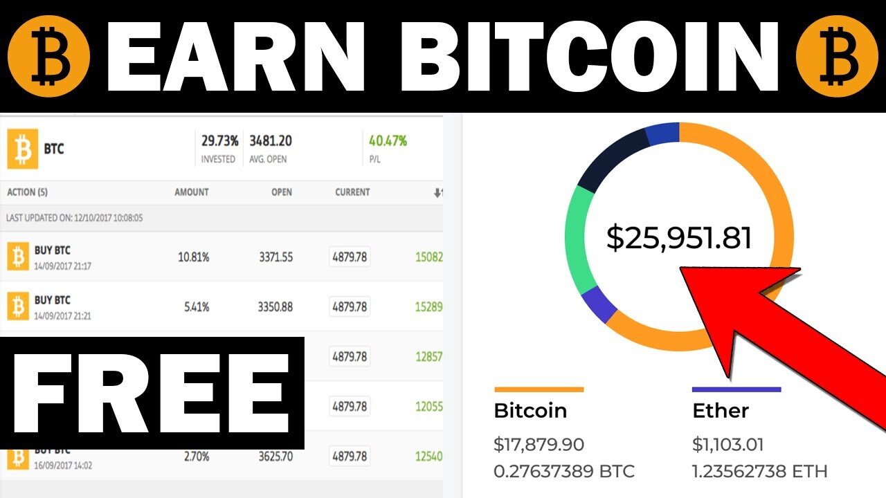 How To Earn FREE Bitcoin in 2022! (GET 1 BTC)