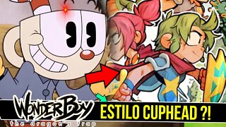 Jogo RPG que PARECE Cuphead ?! - Wonder Boy Dragon's Trap #shorts