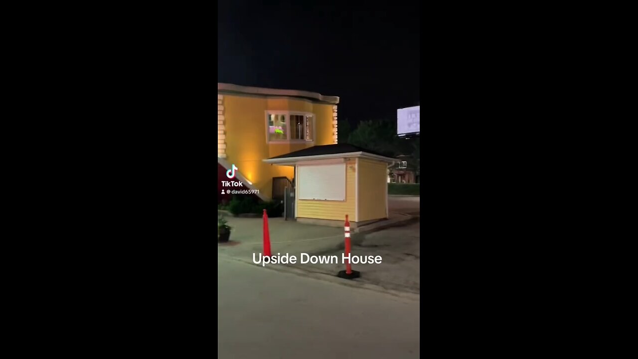 Upside down house