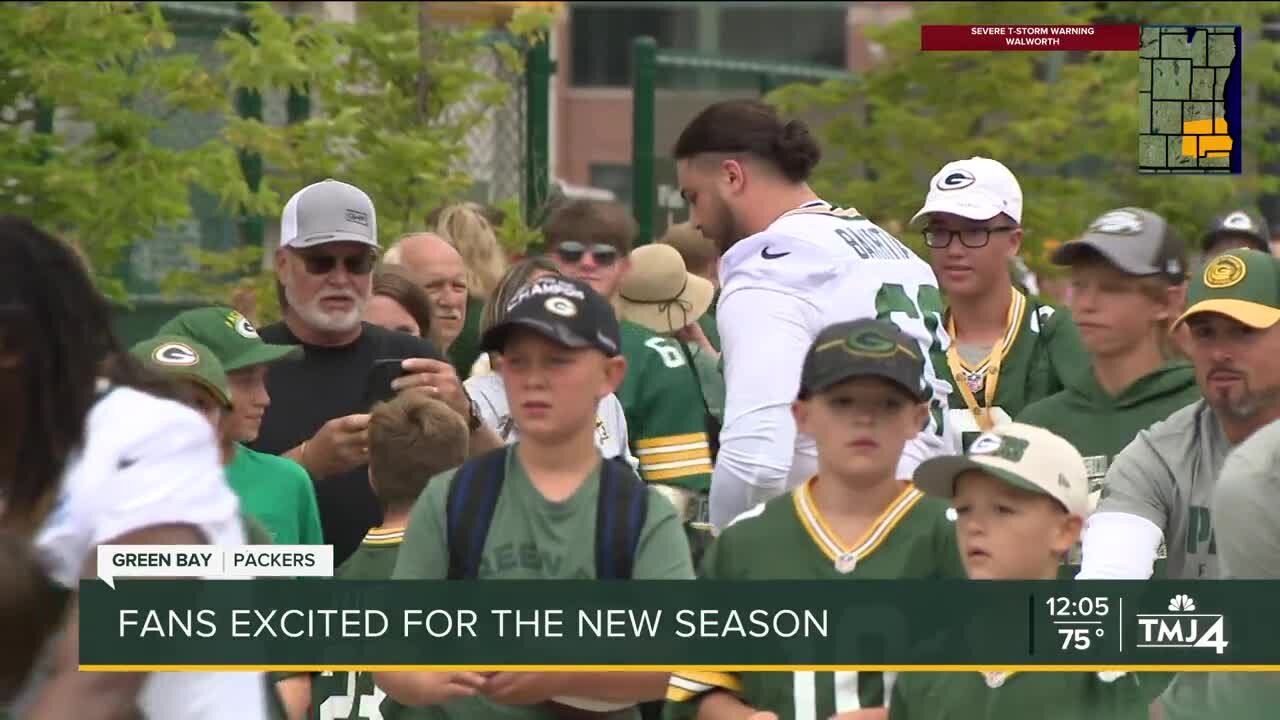 Packers Training Camp kicks off in Green Bay