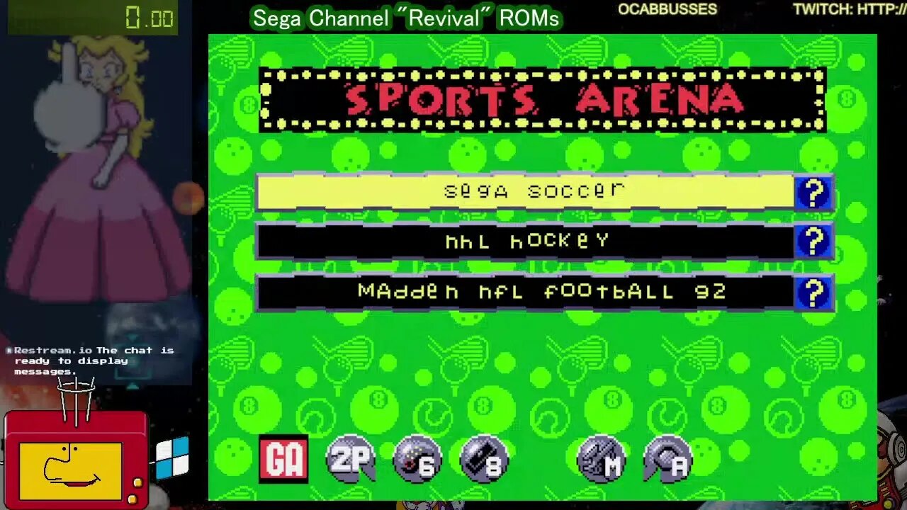 Checking out Sega Channel Revival ROMs Continued Further (Facebook stream testing)