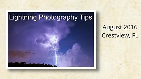 How To Photograph Lightning