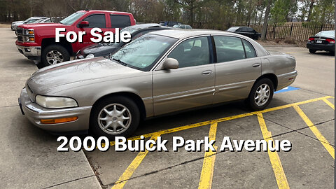 Selling on consignment! 2000 Buick Park Avenue!